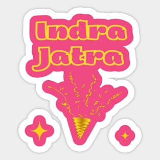 Indian Festivals - Indra Jatra Sticker